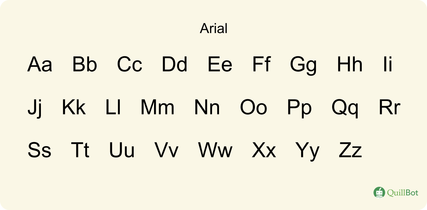 arial